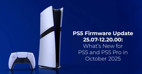 PS5 Firmware Update