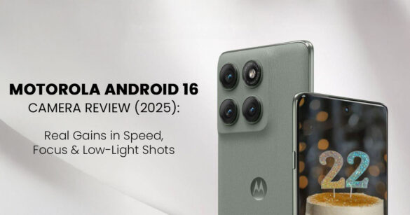 Motorola Android 16 Camera