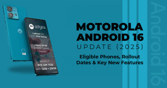 Motorola Android 16 Update