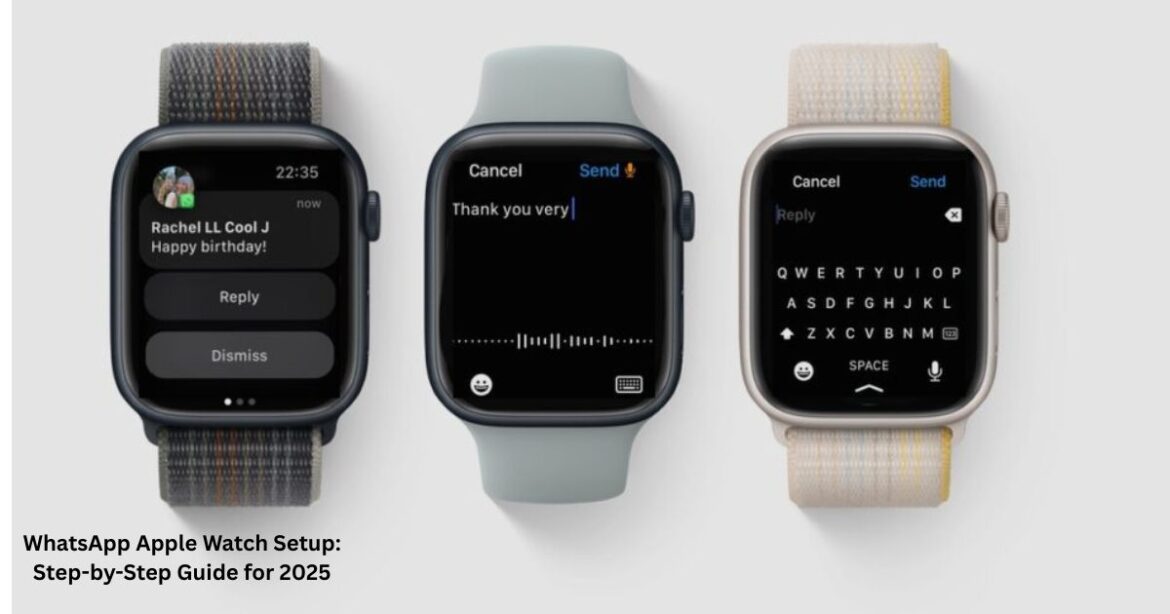 WhatsApp Apple Watch